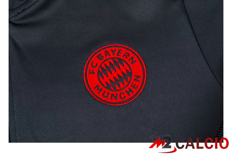 Insieme Tuta Calcio Bayern Monaco Grigio Fonce 2021/2022