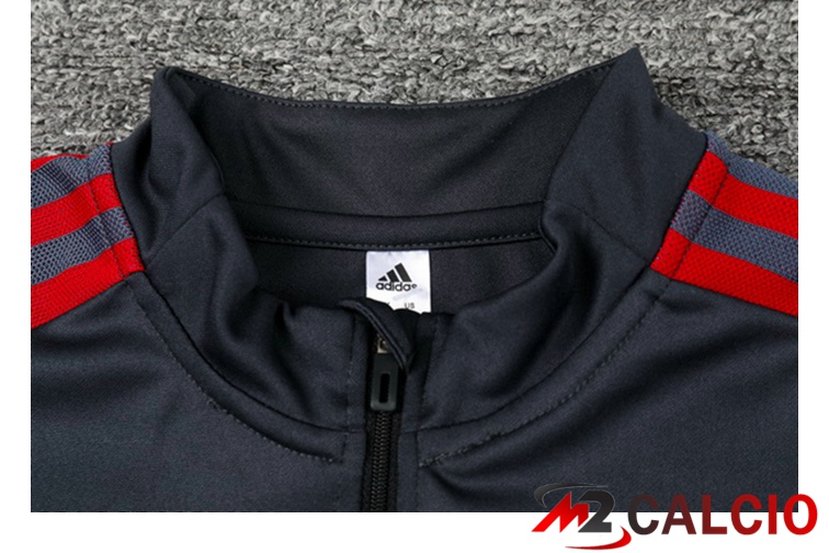 Insieme Tuta Calcio Bayern Monaco Grigio Fonce 2021/2022