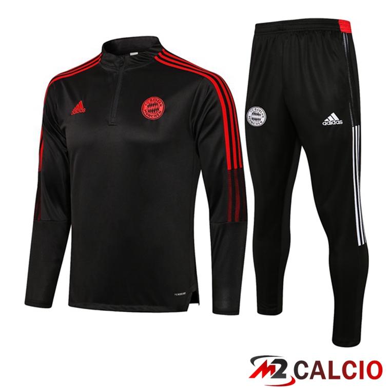 Maglie Calcio Personalizzate,Tute Calcio Squadre,Maglia Nazionale Italiana Calcio | Insieme Tuta Calcio Bayern Monaco Grigio Fonce 2021/2022