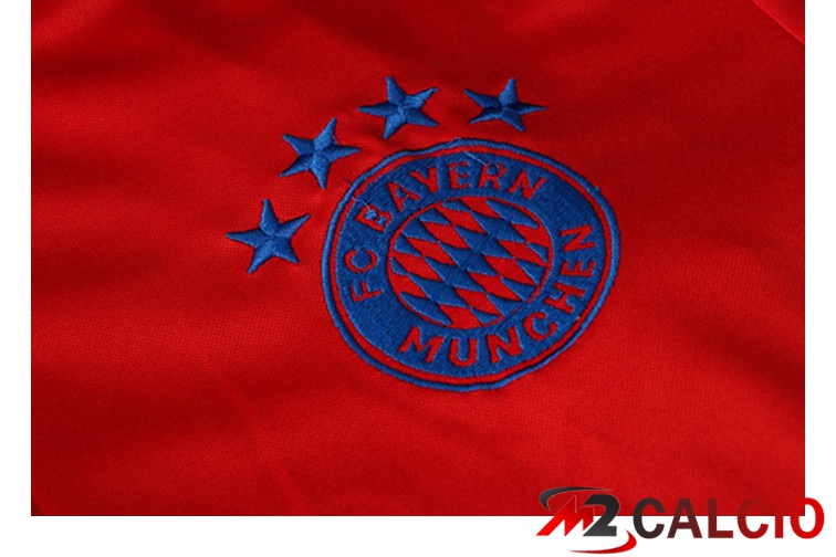 Insieme Tuta Calcio Bayern Monaco Rosso Blu 2021/2022