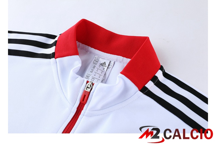 Insieme Tuta Calcio - Giacca Flamengo Bianco 2021/2022