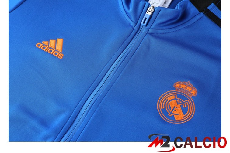 Insieme Tuta Calcio - Giacca Real Madrid Blu 2021/2022