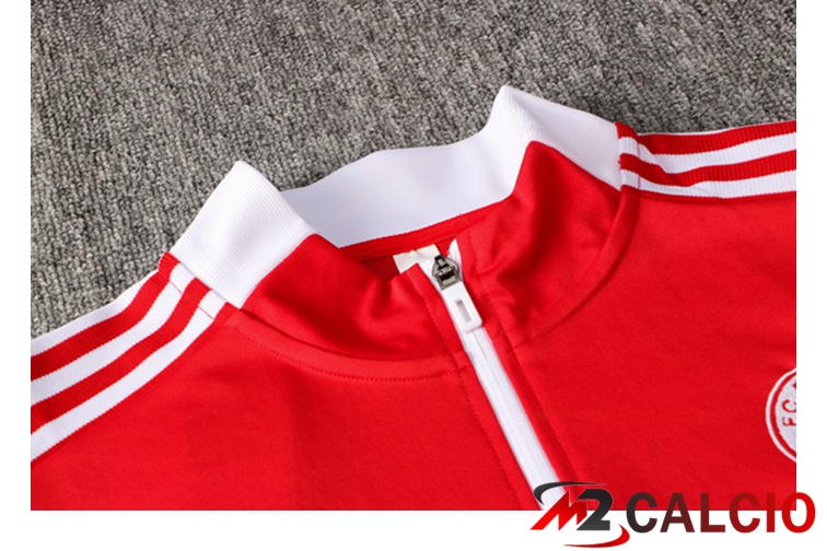 Insieme Tuta Calcio - Giacca Bayern Monaco Rosso 2021/2022