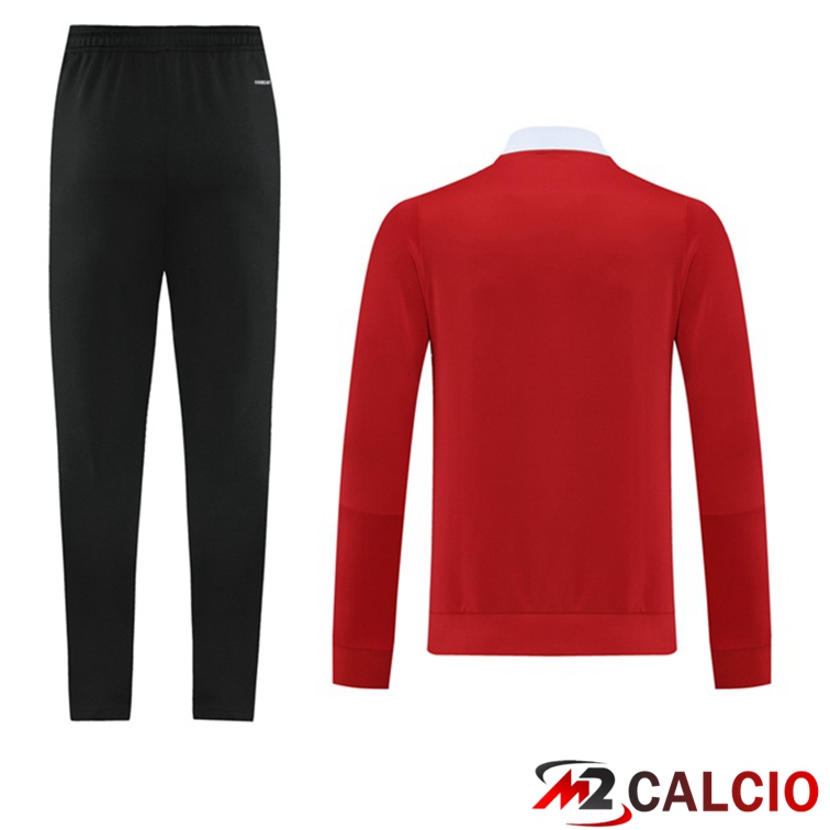 Insieme Tuta Calcio - Giacca Sao Paulo FC Rosso 2021/2022
