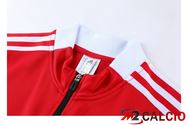 Insieme Tuta Calcio - Giacca Sao Paulo FC Rosso 2021/2022