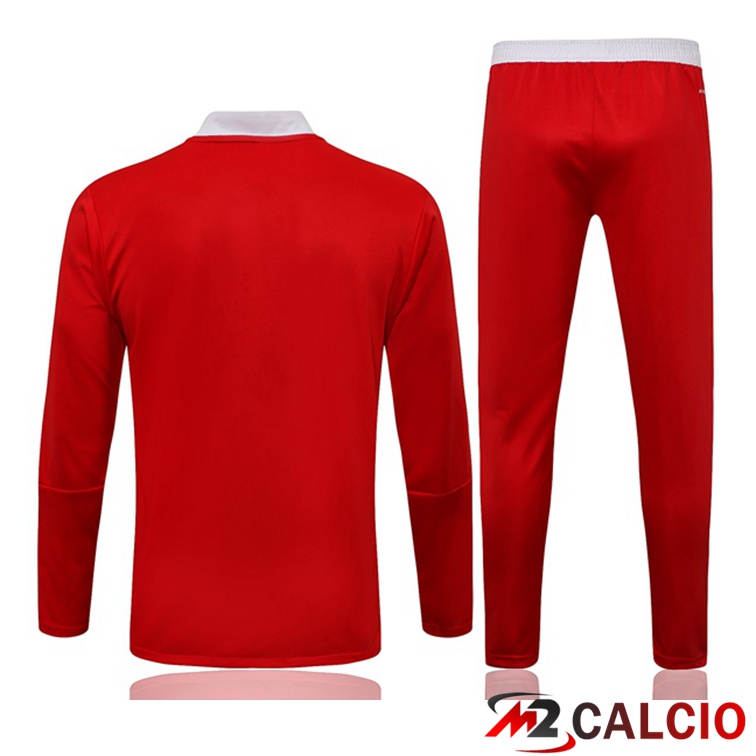 Insieme Tuta Calcio AFC Ajax Rosso 2021/2022