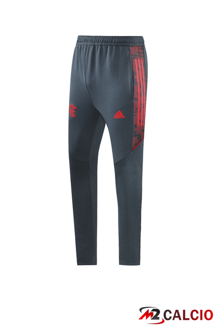 Insieme Tuta Calcio - Giacca Flamengo Grigio 2021/2022