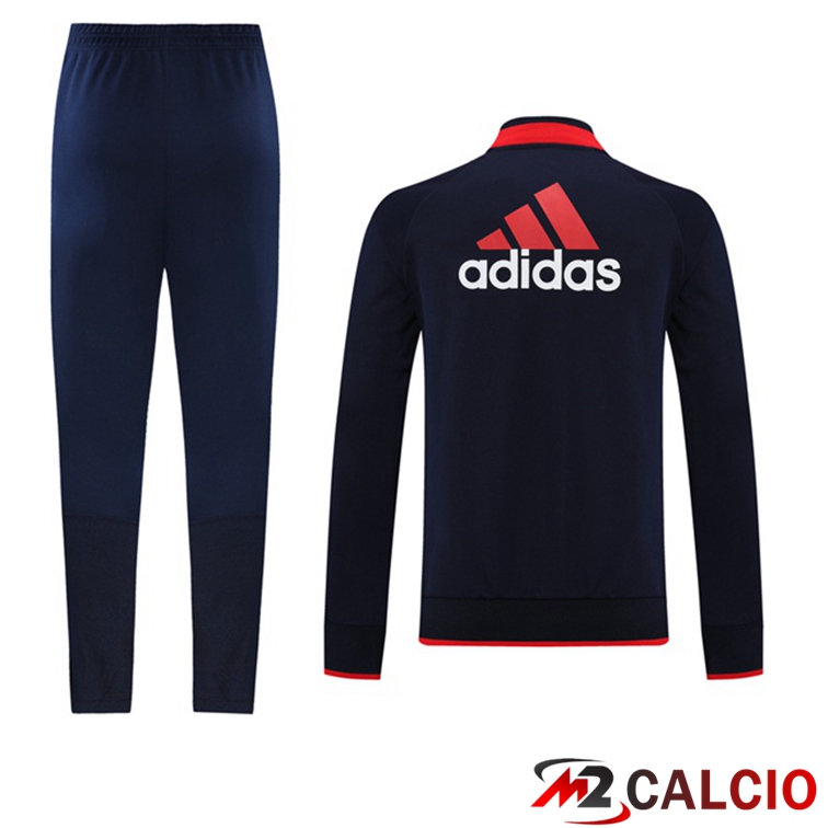 Insieme Tuta Calcio - Giacca Bayern Monaco Blu Reale 2021/2022