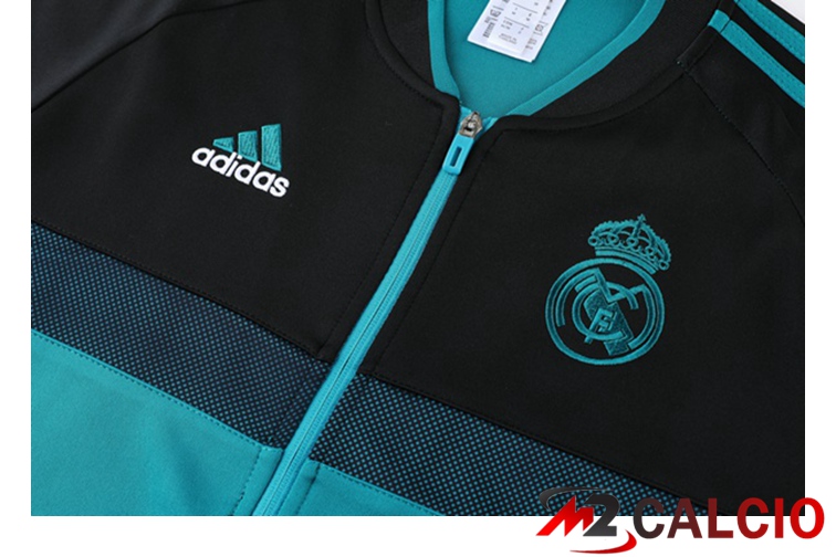 Insieme Tuta Calcio - Giacca Real Madrid Blu Nero 2021/2022