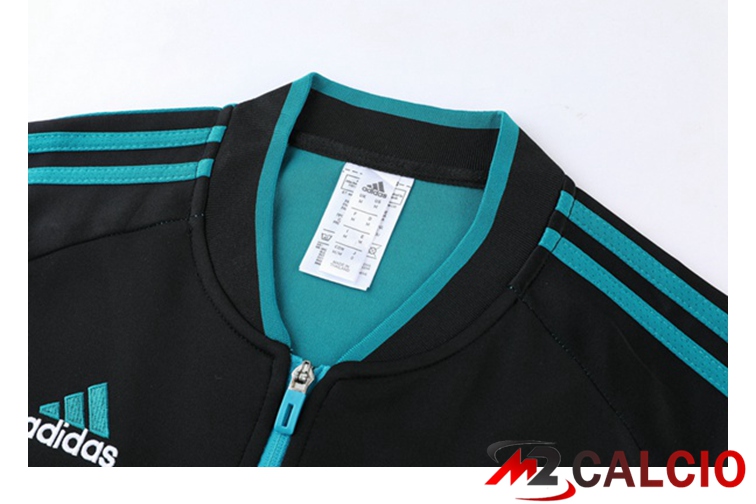 Insieme Tuta Calcio - Giacca Real Madrid Blu Nero 2021/2022