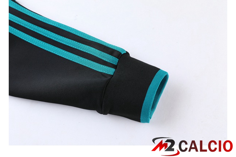 Insieme Tuta Calcio - Giacca Real Madrid Blu Nero 2021/2022