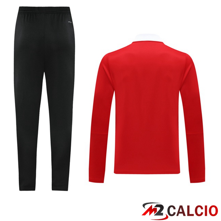 Insieme Tuta Calcio - Giacca AFC Ajax Rosso 2021/2022