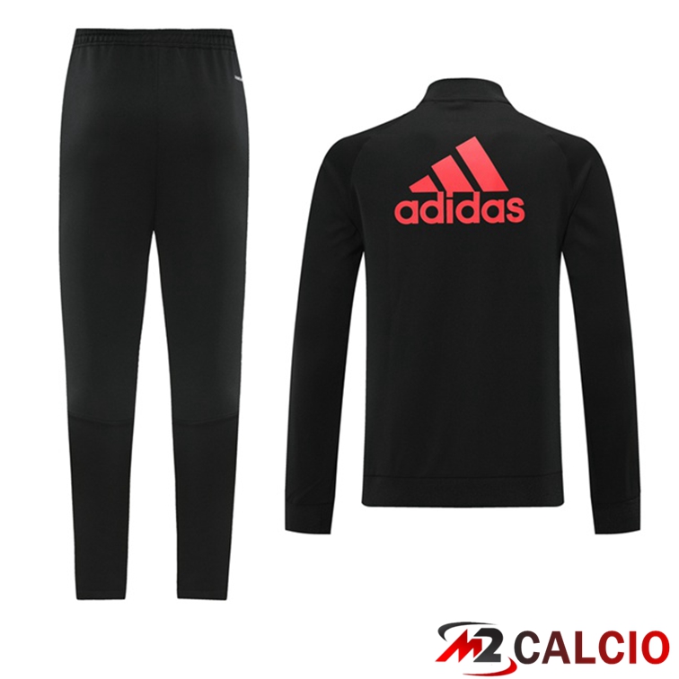 Insieme Tuta Calcio - Giacca AFC Ajax Nero 2021/2022