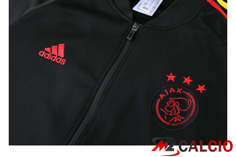 Insieme Tuta Calcio - Giacca AFC Ajax Nero 2021/2022