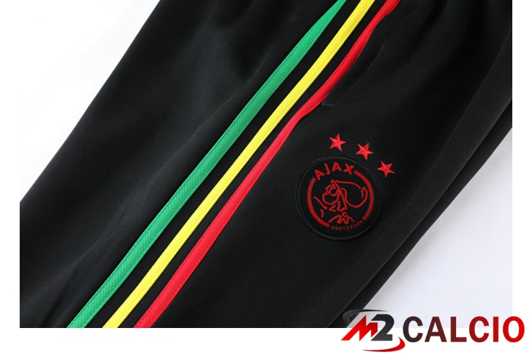 Insieme Tuta Calcio - Giacca AFC Ajax Nero 2021/2022