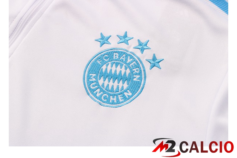 Insieme Tuta Calcio Bayern Monaco Bianco 2021/2022