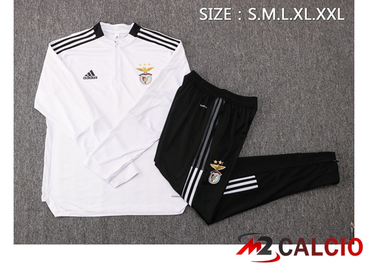 Insieme Tuta Calcio S.L Benfica Bianco 2021/2022