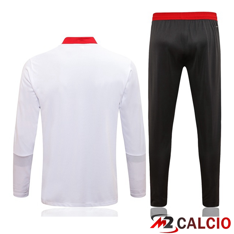 Insieme Tuta Calcio Flamengo Bianco 2021/2022