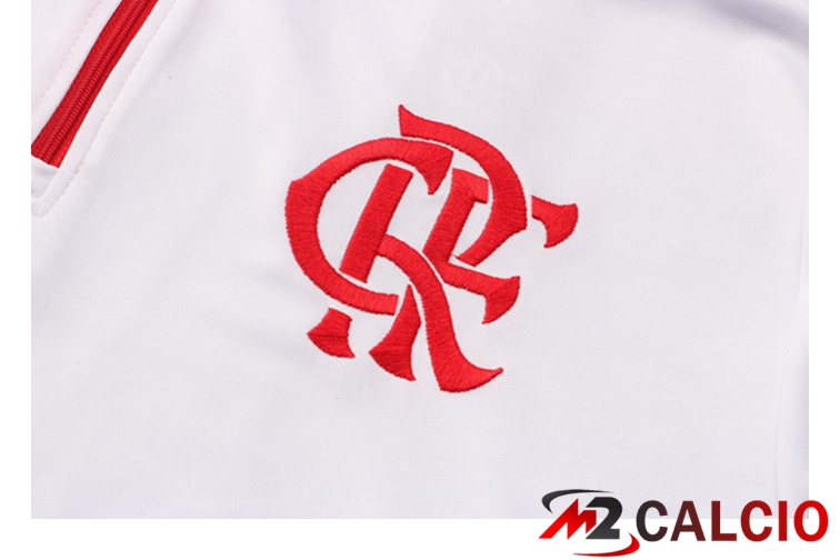 Insieme Tuta Calcio Flamengo Bianco 2021/2022