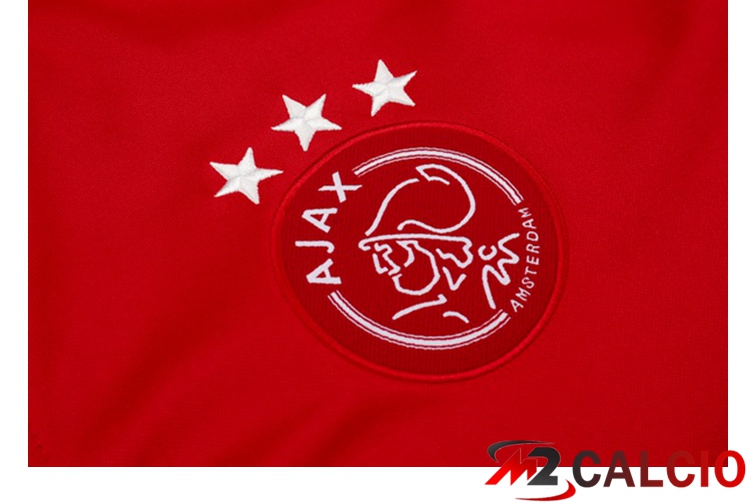 Giacca Con Cappuccio Tuta AFC Ajax Rosso 2021/2022