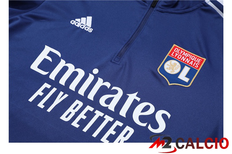 Insieme Tuta Calcio Lyon OL Blu 2021/2022
