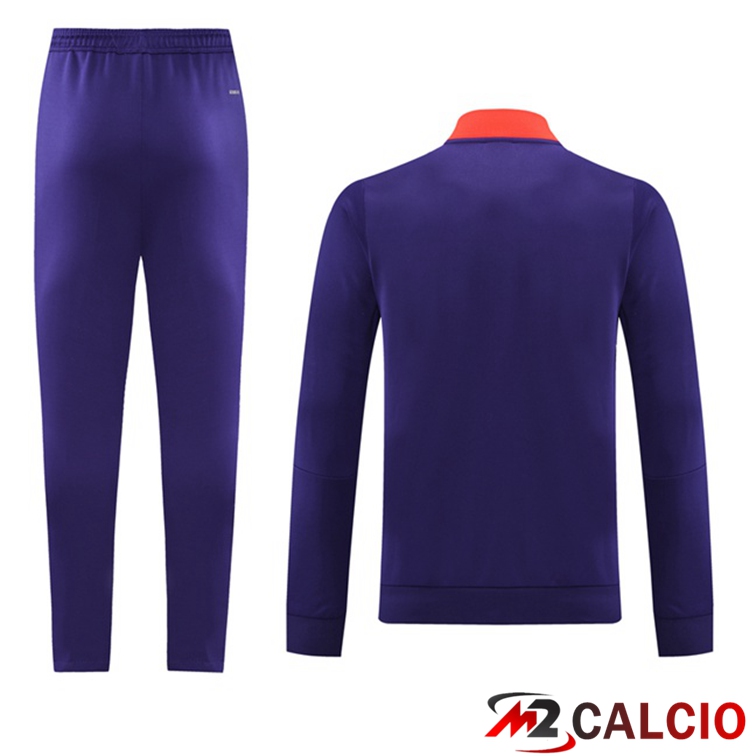 Insieme Tuta Calcio - Giacca Bayern Monaco Viola 2021/2022