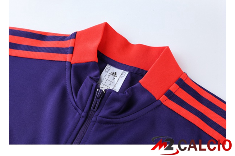 Insieme Tuta Calcio - Giacca Bayern Monaco Viola 2021/2022