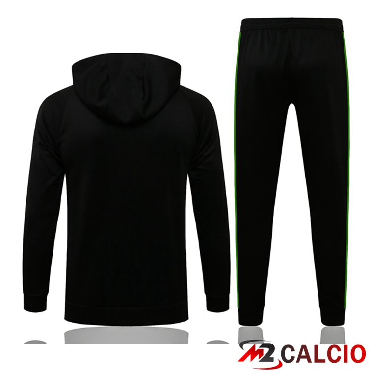 Giacca Con Cappuccio Tuta AFC Ajax Nero 2021/2022