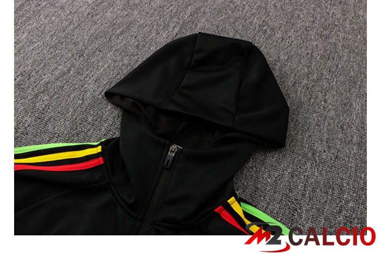 Giacca Con Cappuccio Tuta AFC Ajax Nero 2021/2022