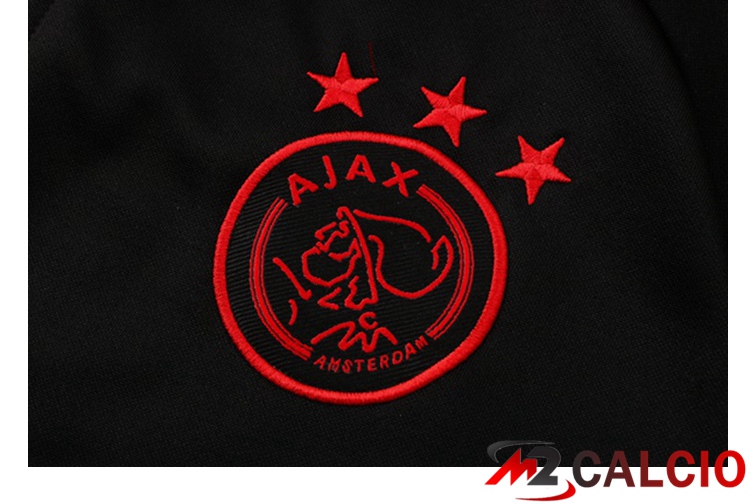 Giacca Con Cappuccio Tuta AFC Ajax Nero 2021/2022