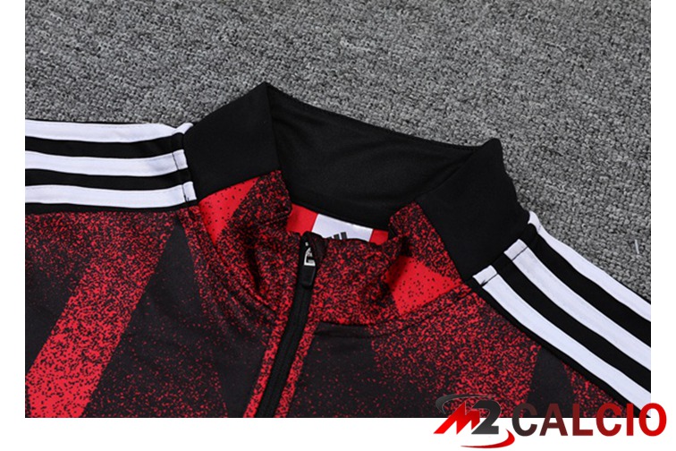 Insieme Tuta Calcio Bayern Monaco Rosso Nero 2021/2022