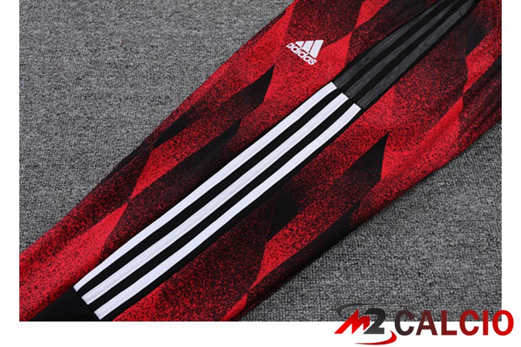 Insieme Tuta Calcio Bayern Monaco Rosso Nero 2021/2022