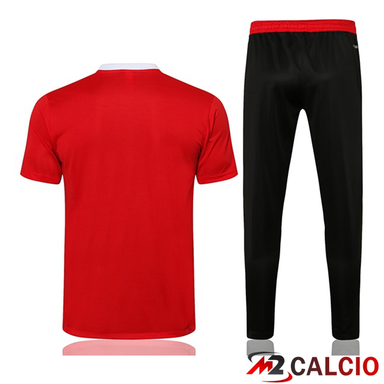 Maglia Allenamento Bayern Monaco + Pantaloni Rosso 2021/2022