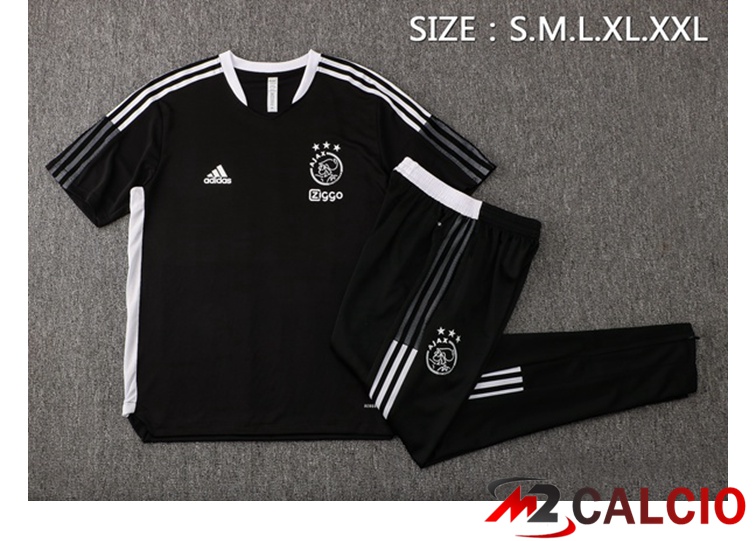 Maglia Allenamento AFC Ajax + Pantaloni Nero 2021/2022
