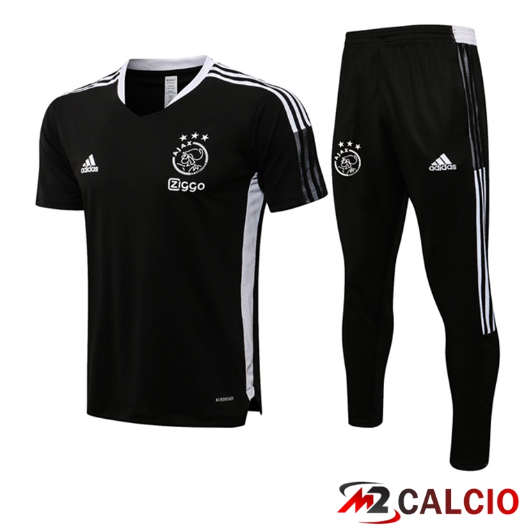Maglia Allenamento AFC Ajax + Pantaloni Nero 2021/2022