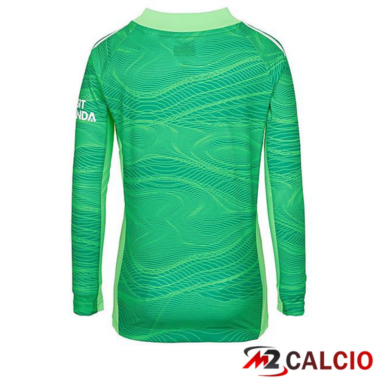 Maglia FC Arsenal Portiere Manica Lunga Verde 2021/22