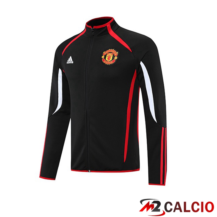 Giacca Calcio Manchester United Nero 2021/2022