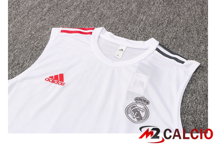 Canotta Calcio Real Madrid + Pantaloncini Bianco 2021/2022