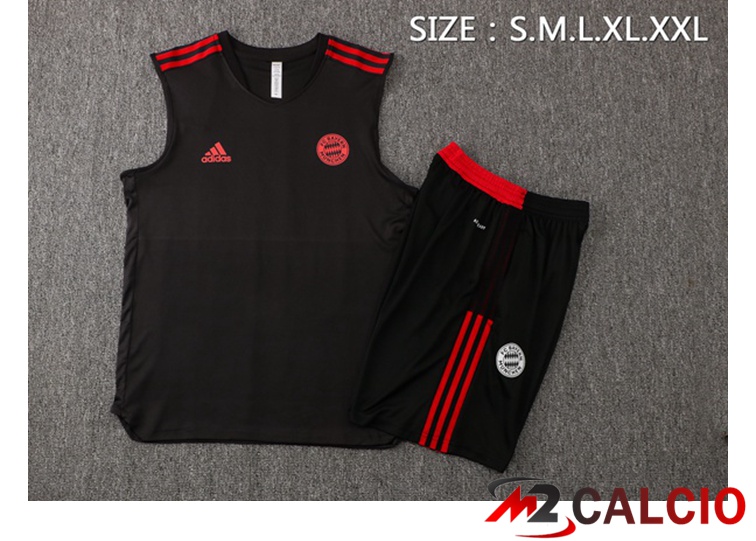 Canotta Calcio Bayern Monaco + Pantaloncini Nero 2021/2022