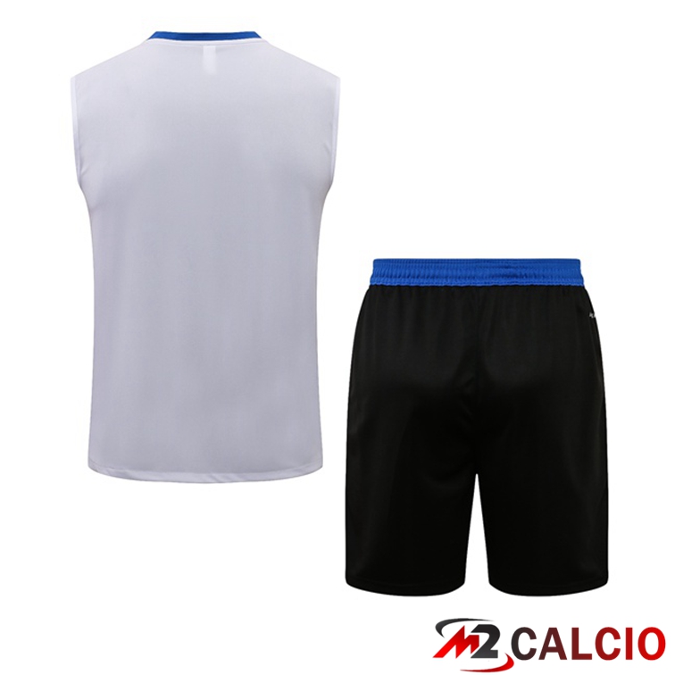 Canotta Calcio Real Madrid + Pantaloncini Bianco 2021/2022