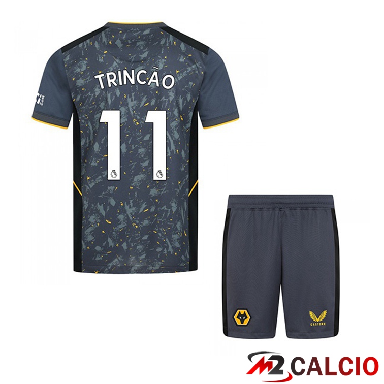 Maglia Wolverhampton (TRINCÃO 11) Bambino Seconda Blu 2021/22