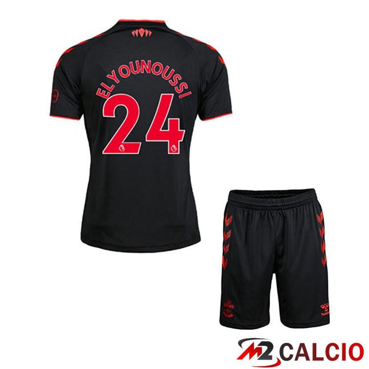 Maglie Calcio Personalizzate,Tute Calcio Squadre,Maglia Nazionale Italiana Calcio | Maglia Southampton FC (ELYOUNOUSSI 24) Bambino Terza Nero 2021/22 Maglie Calcio Personalizzate,Tute Calcio Squadre,Maglia Nazionale Italiana Calcio | Maglia Southampton FC (ELYOUNOUSSI 24) Bambino Terza Nero 2021/22