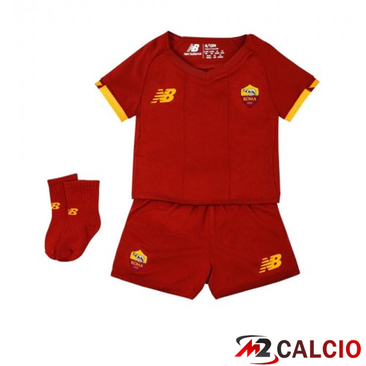 Maglie Calcio Personalizzate,Tute Calcio Squadre,Maglia Nazionale Italiana Calcio | Maglie Calcio AS Roma Bambino Prima Rosso 2021/2022