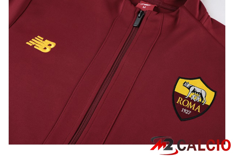 Insieme Tuta Calcio - Giacca AS Roma Rosso 2021/2022