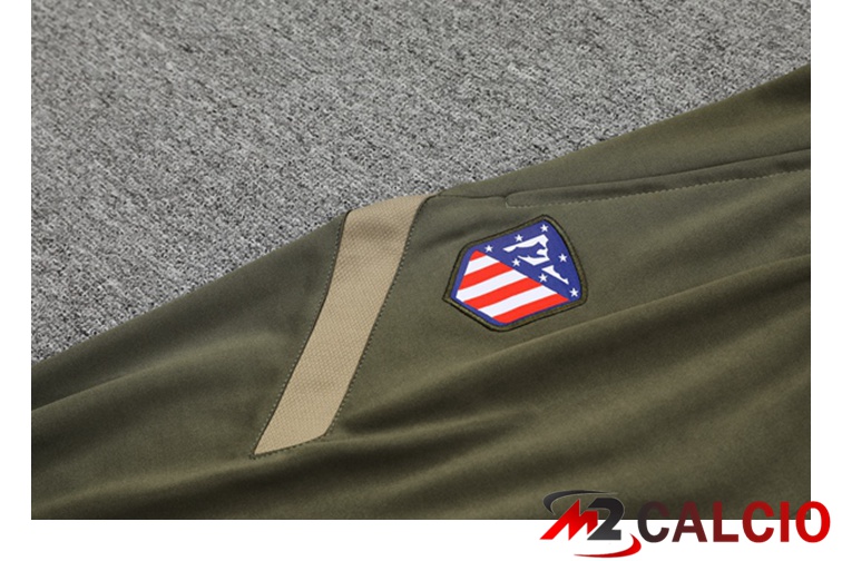 Maglia Polo Atletico Madrid + Pantaloni Verde Fonce 2021/2022