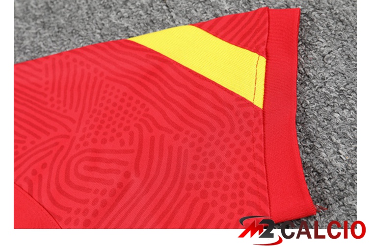 Maglia Polo AS Roma + Pantaloni Rosso 2021/2022