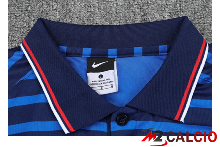 Maglia Polo Francia + Pantaloni Blu 2021/2022