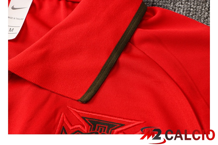 Maglia Polo Portogallo + Pantaloni Rosso Verde 2021/2022
