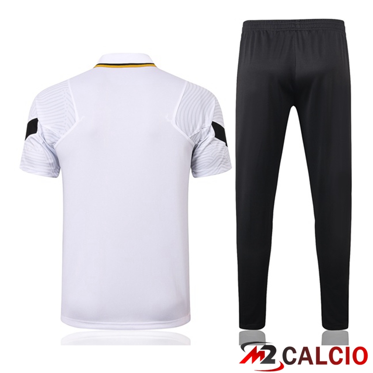 Maglia Polo Jordan PSG + Pantaloni Bianco 2021/2022