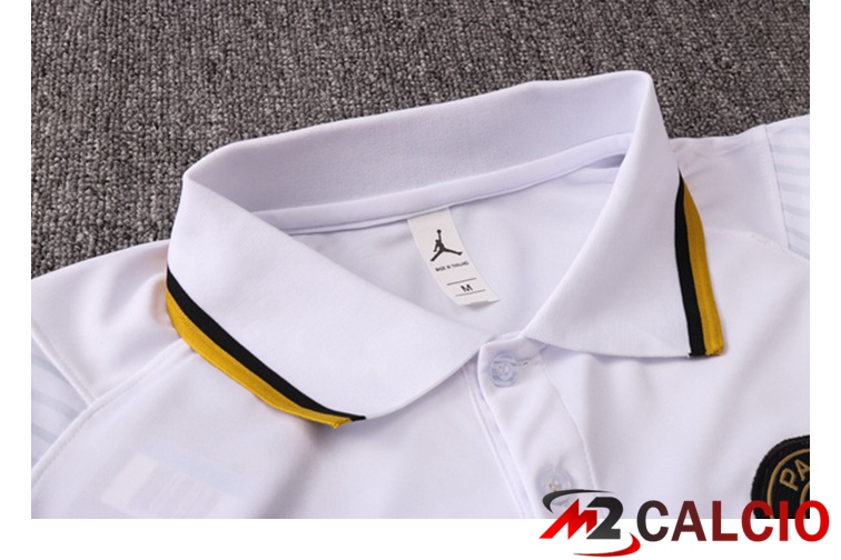 Maglia Polo Jordan PSG + Pantaloni Bianco 2021/2022